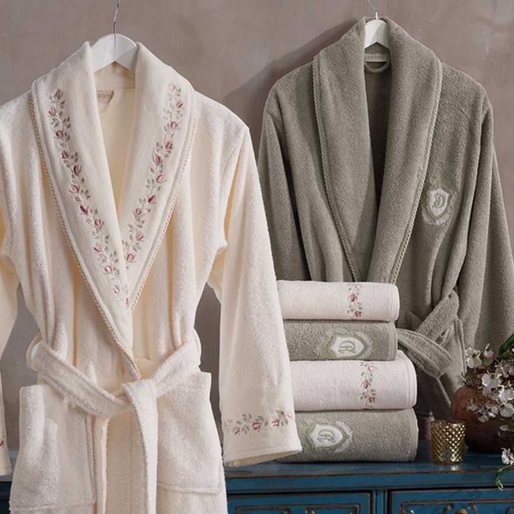 Foca Bathrobe Set ( 6 pieces)