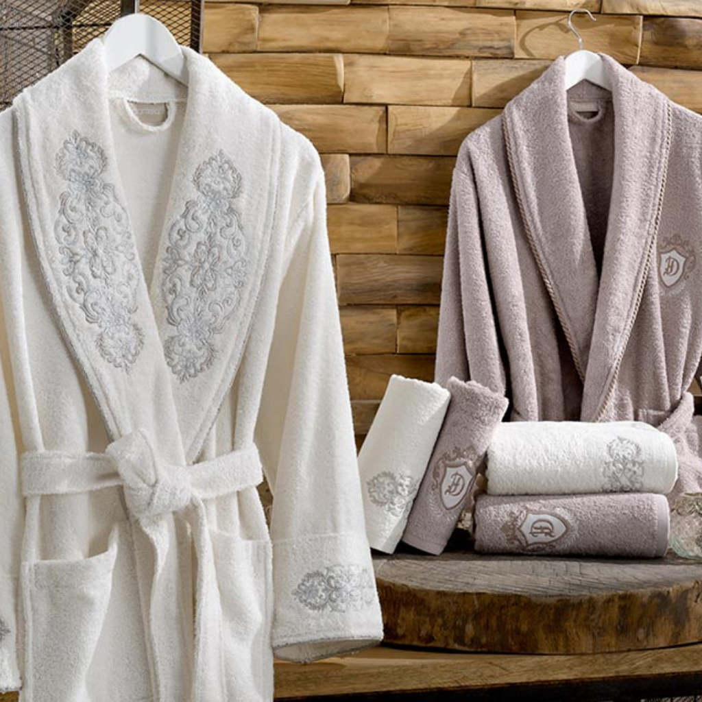 Nemrut Bathrobe Set (8 pieces)