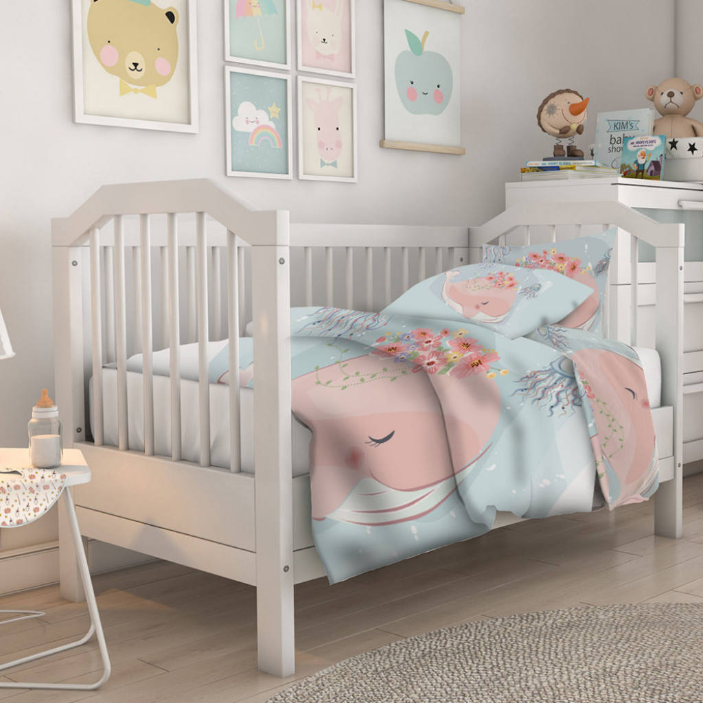 Whale Baby Bedding Set